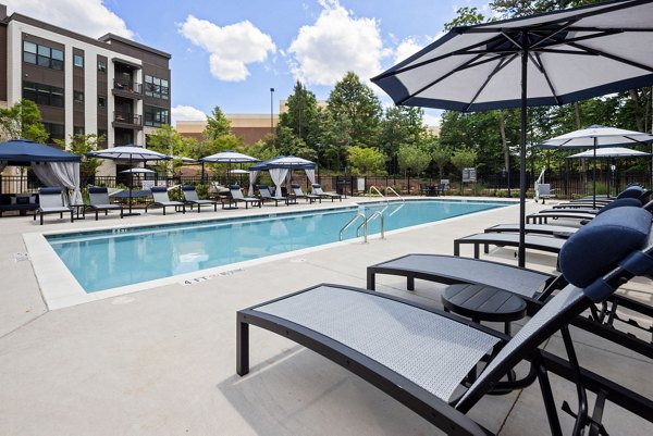 pool at District Square Apartments