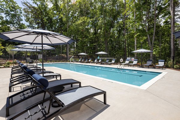 pool at District Square Apartments
