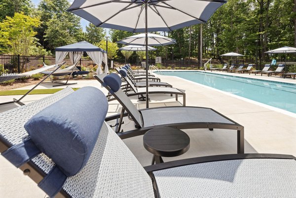 pool at District Square Apartments