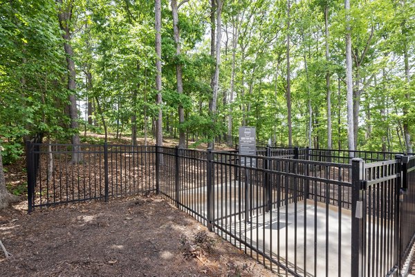 dog park at District Square Apartments