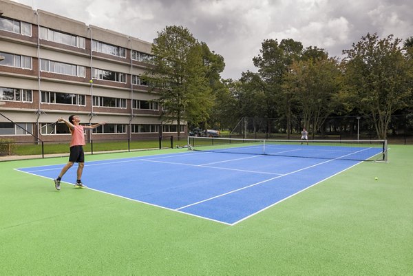 tennis court at Campus Diemen Zuid