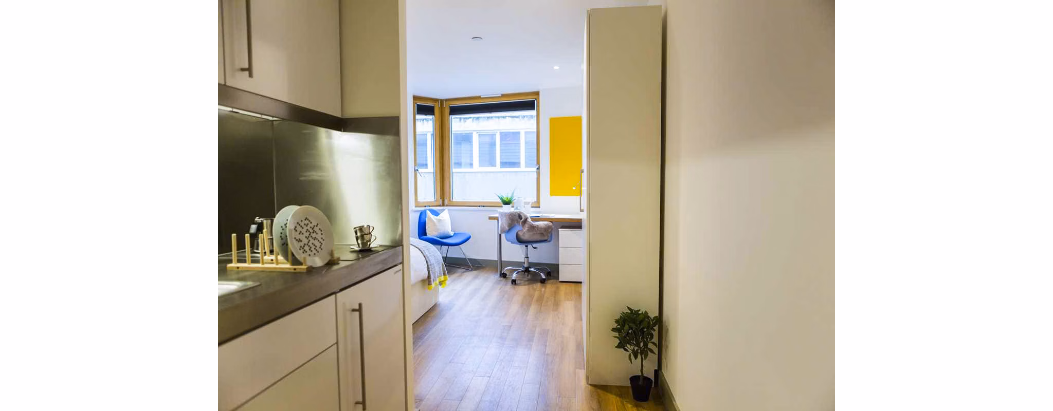 bedroom at Chapter Aldgate                
