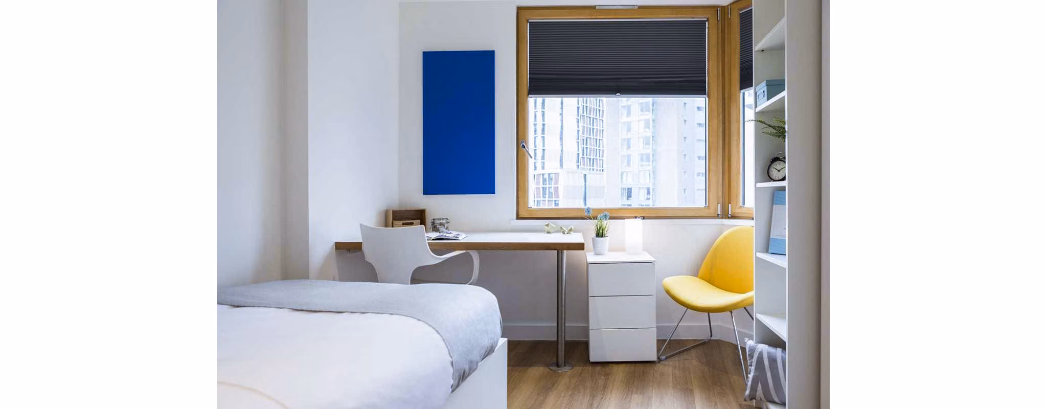 bedroom at Chapter Aldgate             