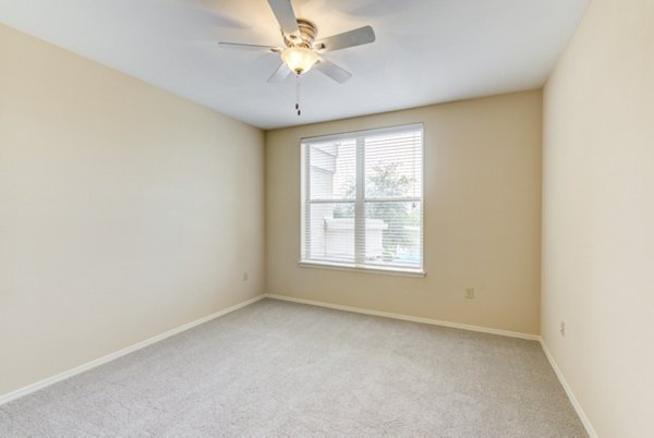 Luxurious bedroom with stylish decor at Overture Ridgmar Apartments