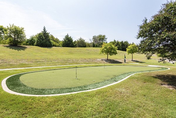 Outdoor sport court at Overture Ridgmar Apartments for active lifestyle and recreation options