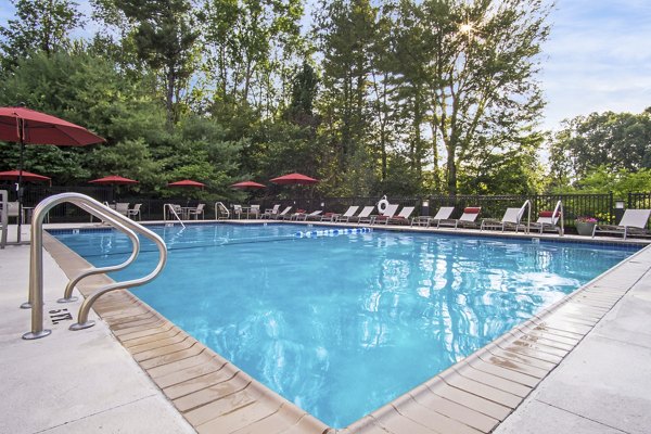 Resort-style pool at Heights at Wheeler Hill Apartments perfect for relaxation and leisure activities