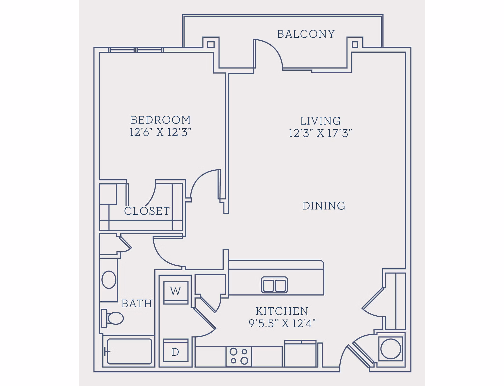 Circa Uptown Floor Plan at Circa Uptown Apartments