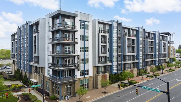 building at Circa Uptown Apartments