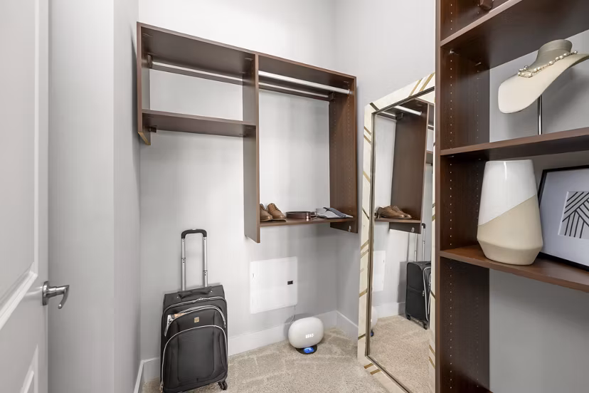 closet at Circa Uptown Apartments