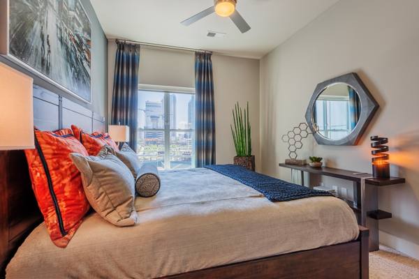 bedroom at Circa Uptown Apartments