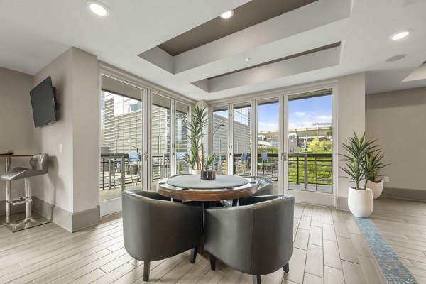 game room at Circa Uptownd Apartments