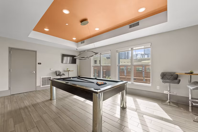 clubhouse at Circa Uptownd Apartments