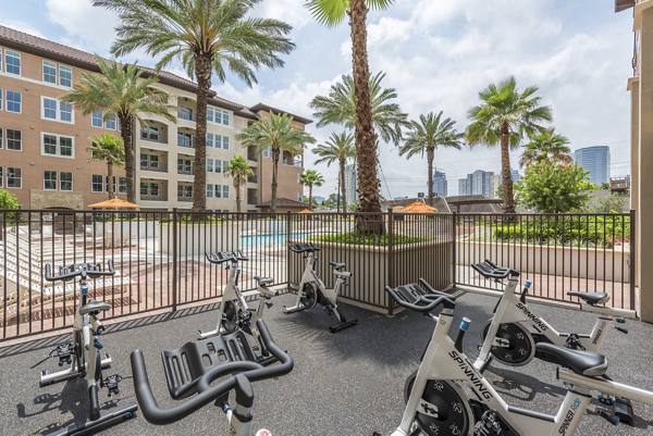 spin studio at High Point Uptown Apartments