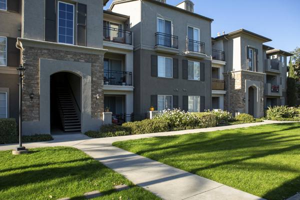 building/exterior at The Heights at Chino Hills Apartments