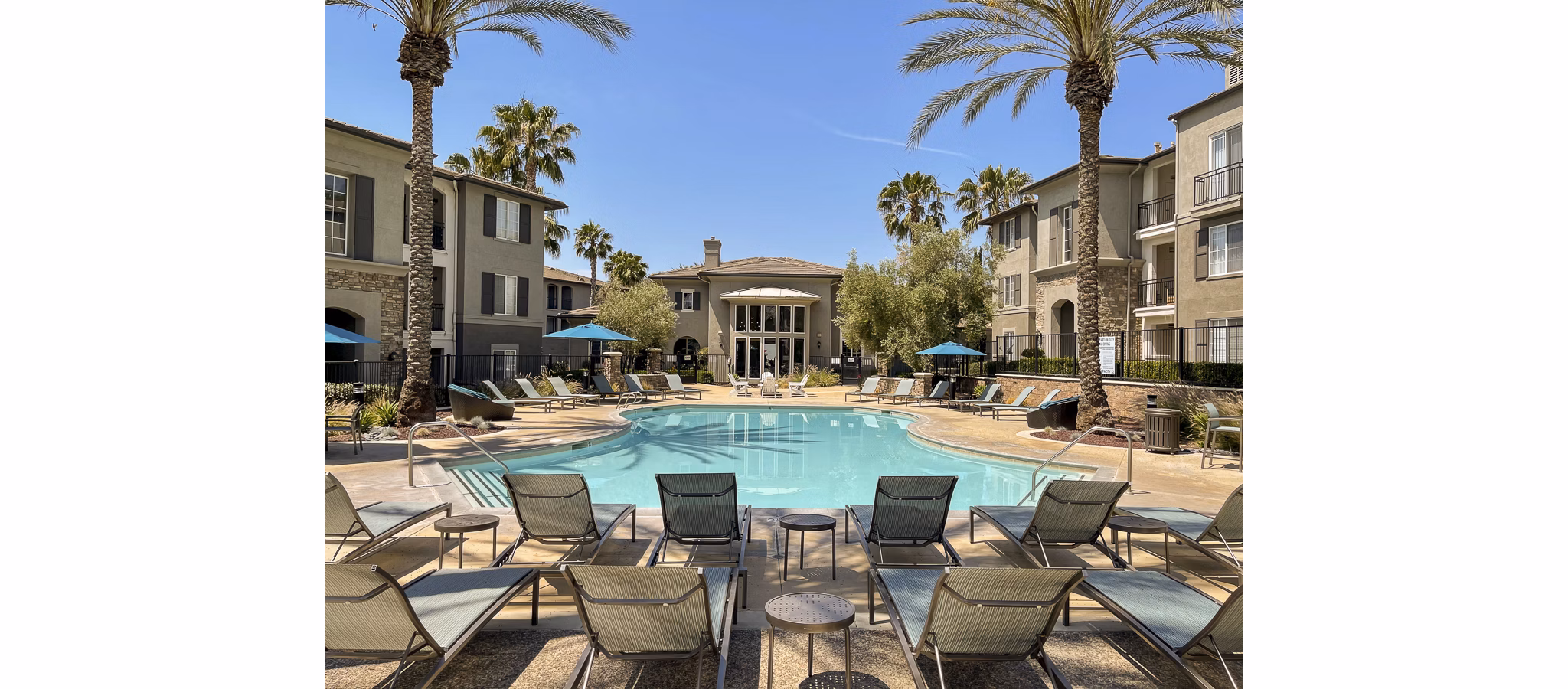 Inviting pool area at The Heights at Chino Hills Apartments, perfect for relaxation and leisure