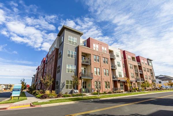 exterior at Overture Central Park Apartments