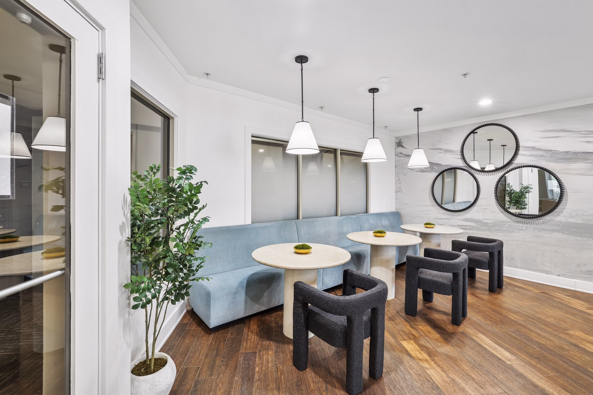 clubhouse at Rutherford Station Apartments