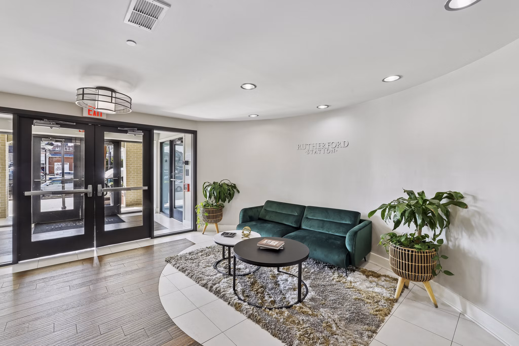 clubhouse at Rutherford Station Apartments