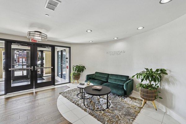 clubhouse at Rutherford Station Apartments