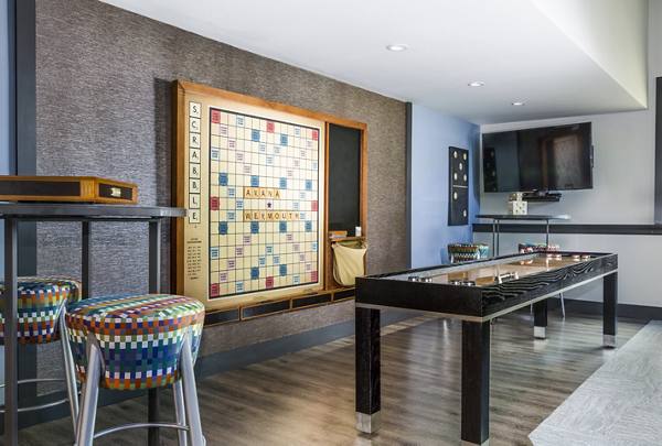 game room at Avana Weymouth Apartments