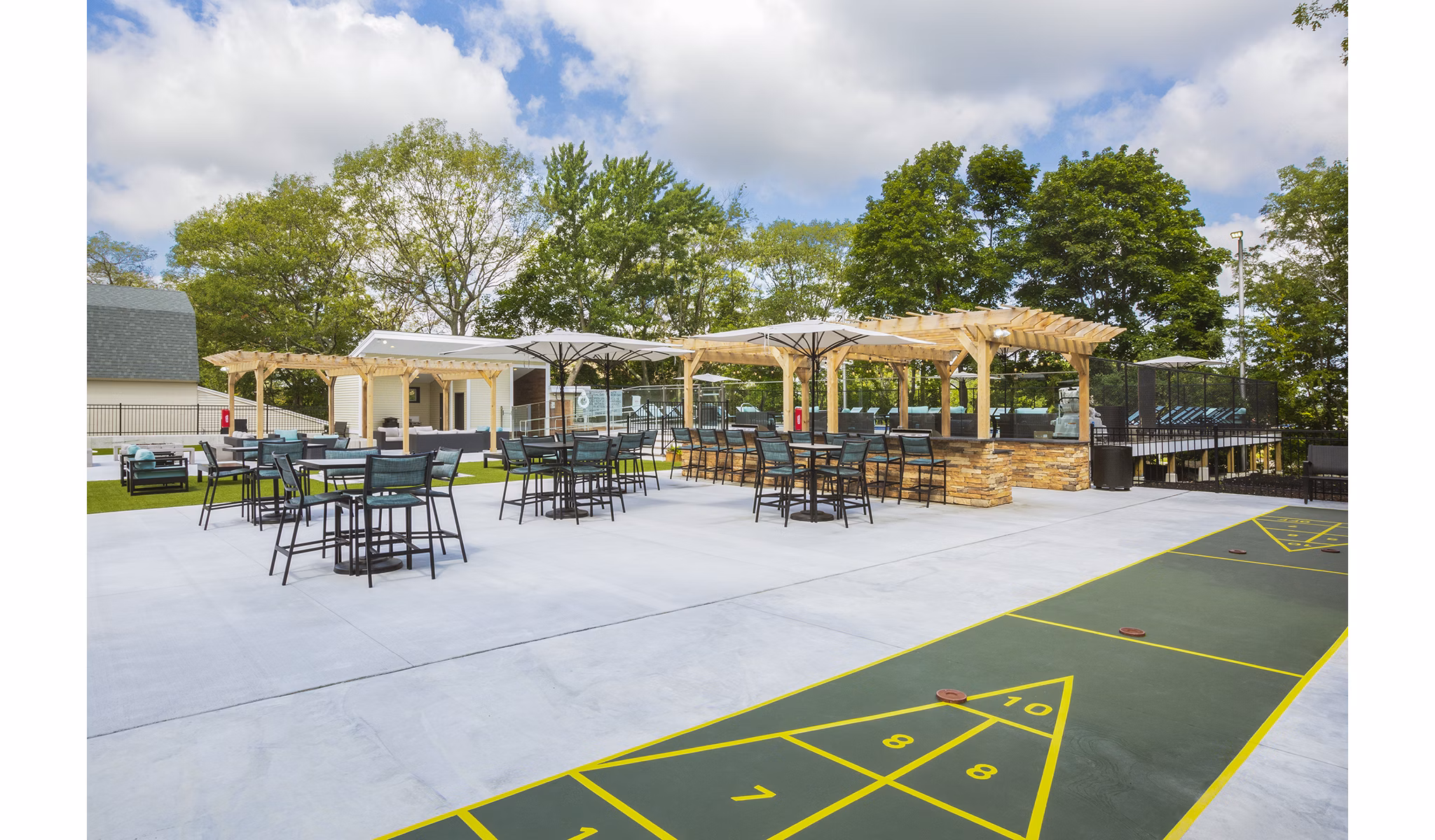 sport court at Avana Weymouth Apartments     