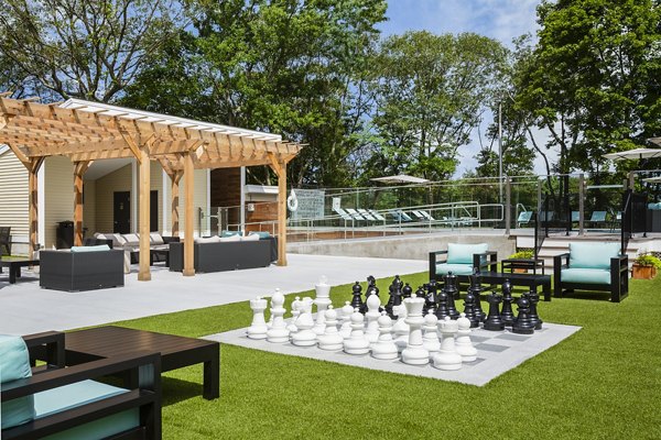 chess board at Avana Weymouth Apartments    