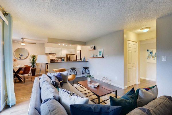 living room at Park Place on 92nd Apartments