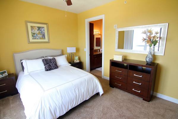 bedroom at Dominion Post Oak Apartments