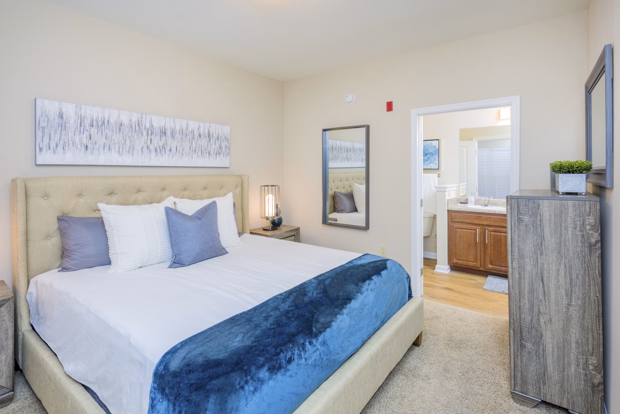 bedroom at Arbor Village Apartments
