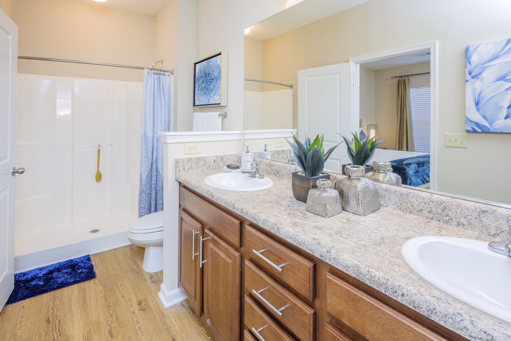 bathroom at Arbor Village Apartments