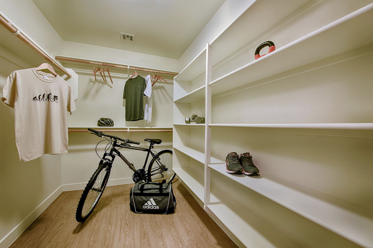 Bike room at The Tomscot