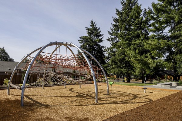 courtyard area at Lineage at Willow Creek Apartments