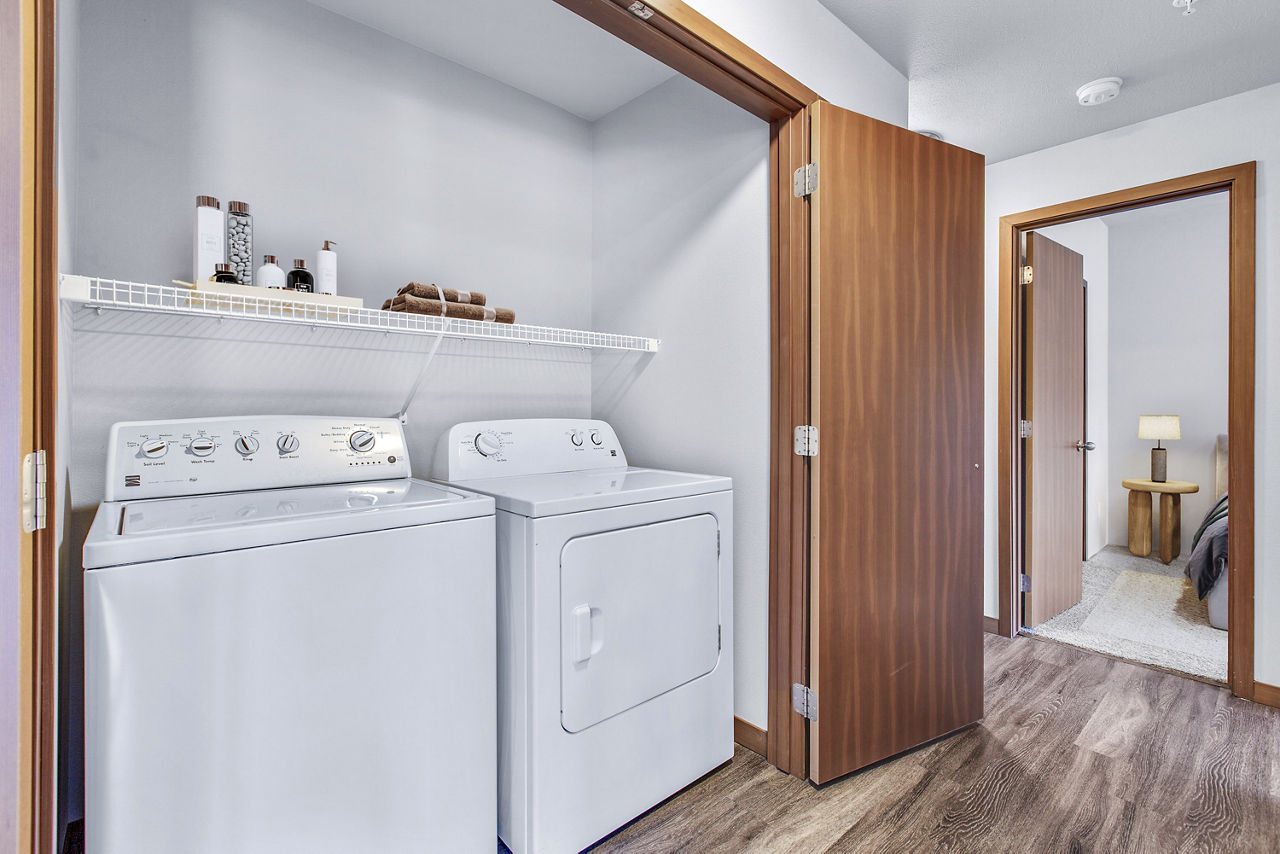 Laundry room at Jake At Indian Trail