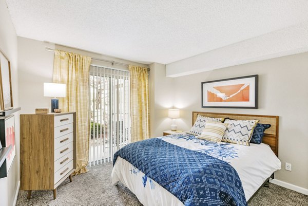 bedroom at Sloan's Lake Apartments