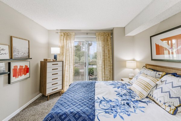 bedroom at Sloan's Lake Apartments