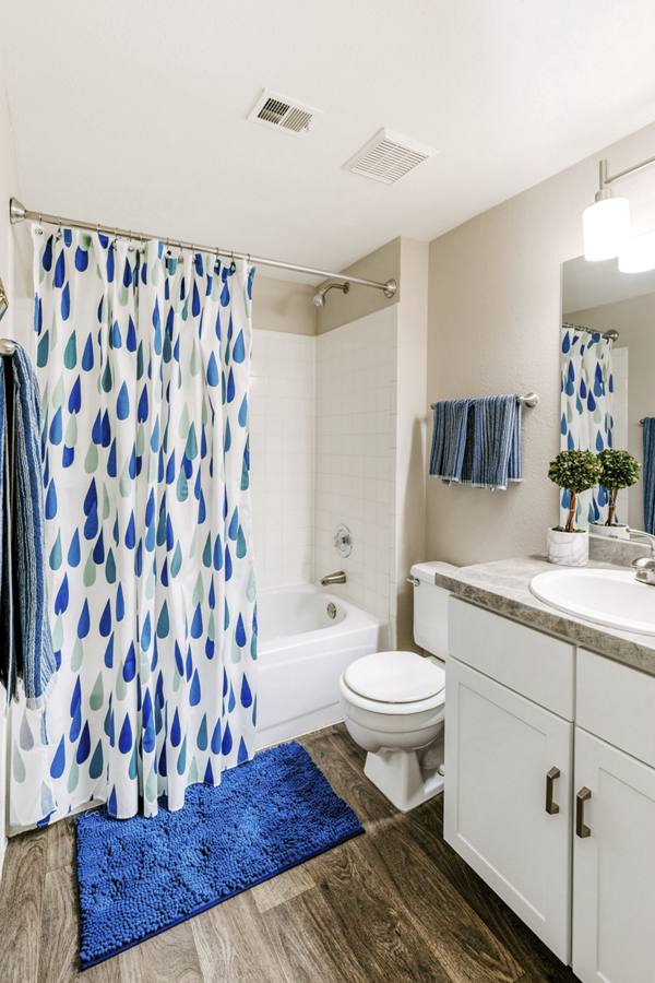 bathroom at Sloan's Lake Apartments