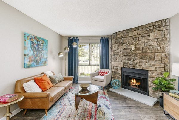 living room at Sloan's Lake Apartments