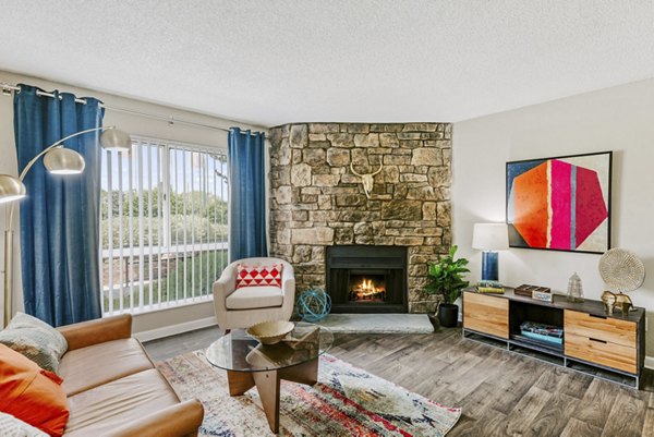 living room at Sloan's Lake Apartments