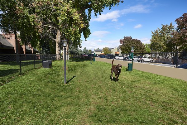 dog park at Sloan's Lake Apartments