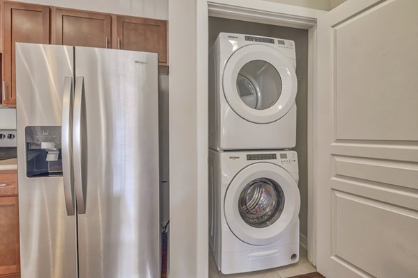 laundry room at River Oaks Apartments