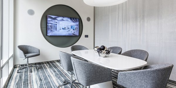 Spacious Adaire interiors featuring modern design and elegant finishes in luxury apartments