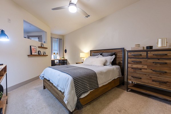 bedroom at The Gramercy Apartments