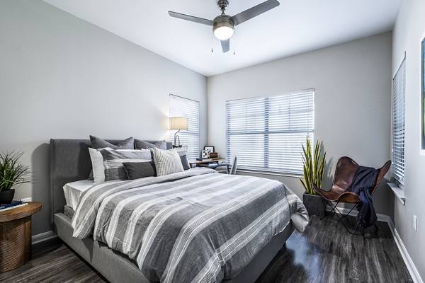 bedroom at Toscana Apartments