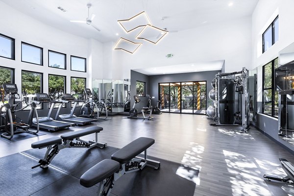fitness center at Toscana Apartments
