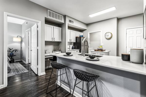 kitchen at Toscana Apartments