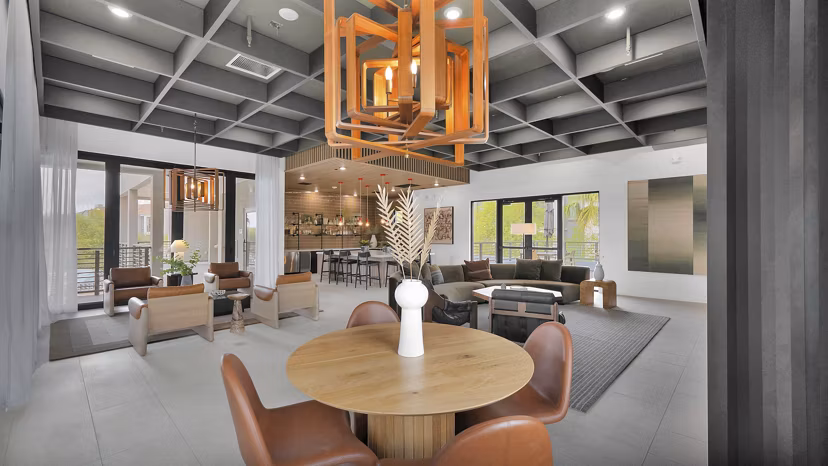 clubhouse at The Cooper 202 Apartments