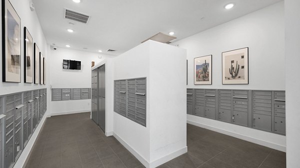 mailroom at The Cooper 202 Apartments