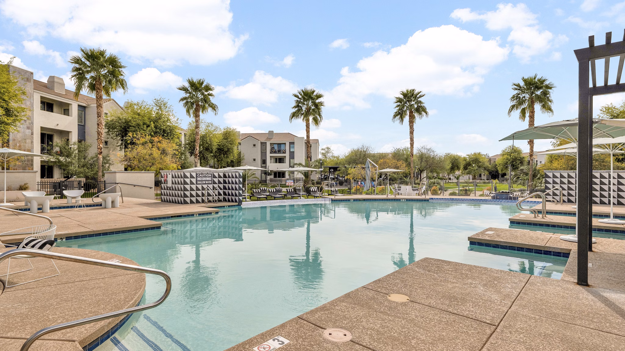 pool at The Cooper 202Apartments