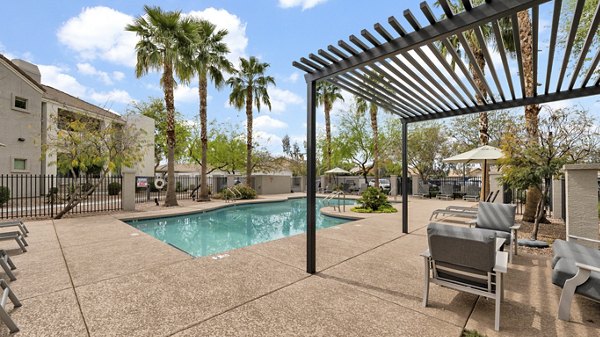 pool at The Cooper 202 Apartments
