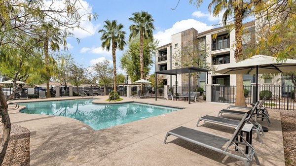 pool at The Cooper 202 Apartments
